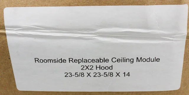 N/A Roomside Replaceable Ceiling Module 2x2 Hood 23-5/8 X 23-5/8 X 14 HVAC