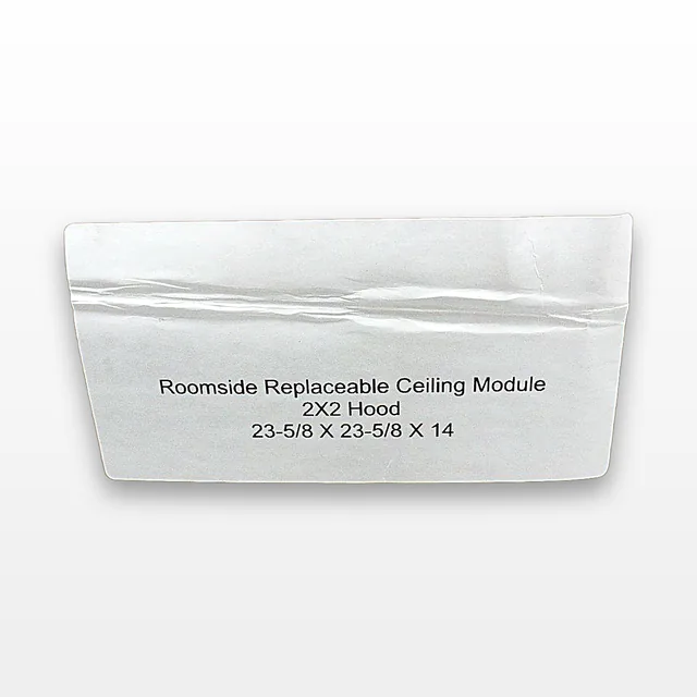 N/A Roomside Replaceable Ceiling Module 2x2 Hood 23-5/8 X 23-5/8 X 14 HVAC