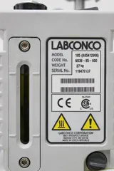 Labconco 195 Vacuum Pump Rotary N038-85-600 for Parts - Needs Repair