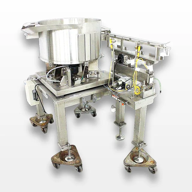 Custom Vibratory Bowl Feeder System, Good Condition, US Made