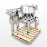 Custom Vibratory Bowl Feeder System Good Condition Without Testing