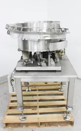 Custom Vibratory Bowl Feeder System Good Condition Without Testing