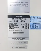 Sanyo MCO-19AIC CO2 Incubator 170L Direct Heat Cell Culture Control