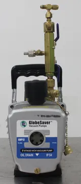 Globe Saver GVP12 Vacuum Pump with Triple Intake & Ergonomic Handle, 12 CFM