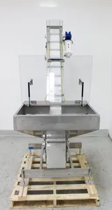 Shibuya Hoppmann EP04/06 Elevating Prefeeder 4-6 cu ft Capacity Stainless Steel