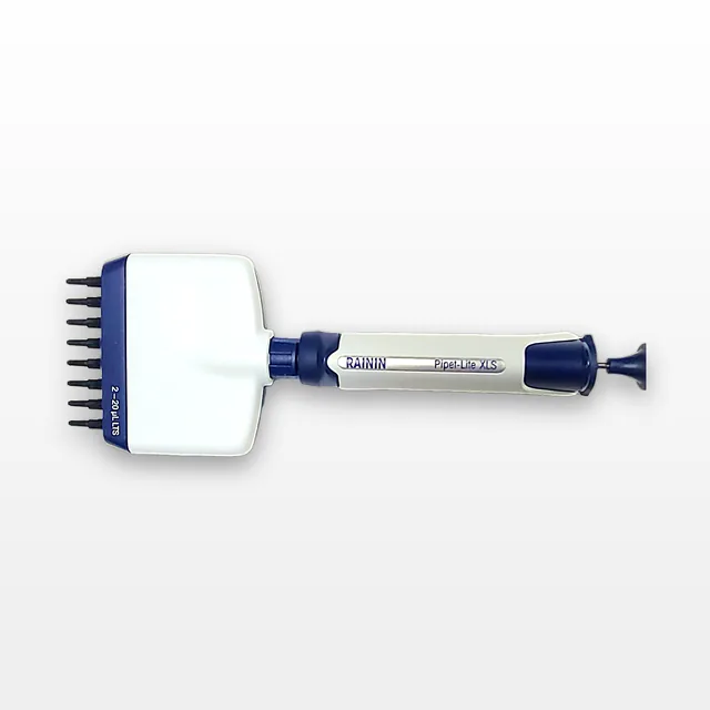 Rainin Pipet-Lite XLS Pipet L-20, 8-Channel Manual Pipet