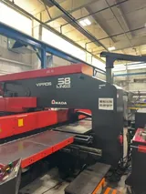 Amada Vipros 368 King II Metalworking Punch Press CNC Tooling System 460V
