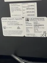 Lighthouse ApexZ50 Particle Counter 100 LPM Air Quality Measurement