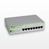 Allied Telesis AT-GS900/8 Ethernet Gigabit Desktop Switch, Auto-Configuring