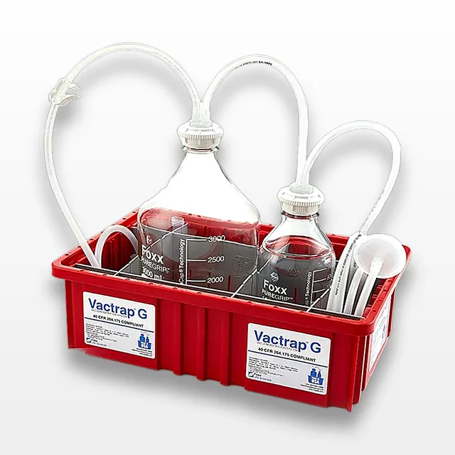 Foxx Life Sciences Vactrap G Vacuum Trap System 3L + 1L Glass Bottles
