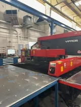 Amada Vipros 368 King II Metalworking Punch Press CNC Tooling System 460V
