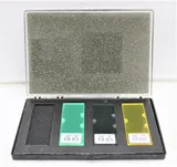 Unknown Calibration Slides Test Slide Kit #7 with Green Blue Yellow Lasers
