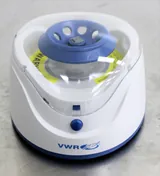 VWR C0803 Mini Centrifuge with Quick-Release Rotors, 7500 RPM, Used