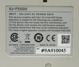 Keyence SJ-F5500 Static Eliminator Blower, High-speed & High-precision