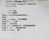 Bellco Glass Cat: 7774-00007 BLHM5100KC-GFS Brushless Motor Overhead Drive