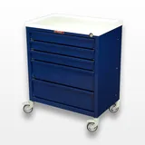 Harloff ETC-5 Medical Cart with Key Lock and Casters