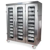 Harloff MSSM83-00GK Medical Storage Cabinet with 270-Degree Doors