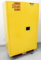Uline H-1564M-Y Flammable Liquid Storage Cabinet 45 Gal