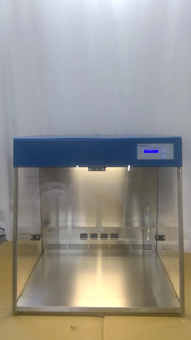 VWR PCR Workstation Used PCR Enclosure with UV Decontamination Action
