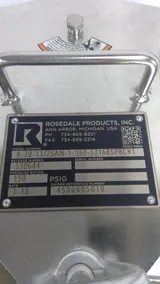 Rosedale Products 8-30-1 1/2SAN-1-150-S316BSPBCRT Bag Filter with Winch