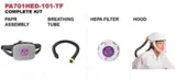 Honeywell PA701HED101TF PAPR Respirator Ergonomic Lightweight Safety Kit