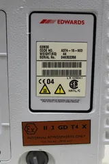 Edwards E2M30 Vacuum Pump Lab Dual Stage Rotary Vane 11.4 CFM 120V/220V