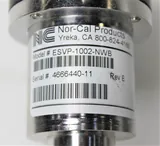 Nor-Cal Products Model 1 Pneumatic Angle Valve NW-25 Flanges 1 Inch