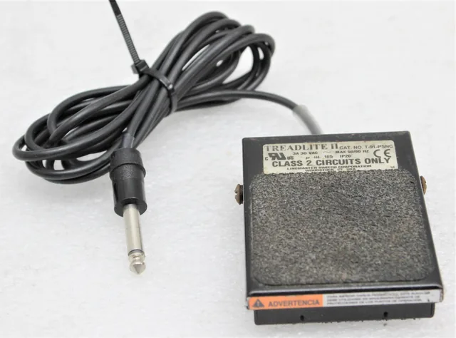 Linemaster Treadlite II Foot Switch Industrial Control Pedal T-91-PSNC