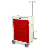 Harloff MR-Conditional Emergency Cart 7-Drawer MRI Safe