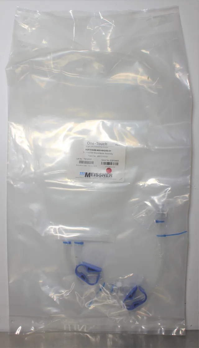 Meissner Biocontainer Transfer Assembly for Aseptic Liquid Handling