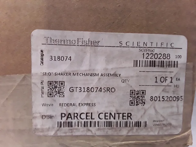Thermo Thermo Shake Mechanism 318074 Shaker Mechanism in OEM Packaging