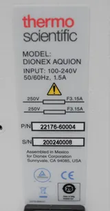 Thermo Scientific Dionex Aquion IC System, 5 mL/min Flow Rate, Electrolytic Suppression