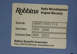 Robbins Scientific Hydra 96AW Microdispenser High-Speed Liquid Handling System