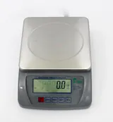 N/A HRB: 3000g. d: 0.1g Electronic Precision Balance w/ Stainless Steel Platter