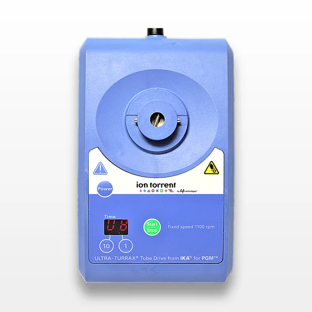 Ion Torrent Ultra-Turrax Tube Drive UT TD 1100 rpm Sample Processing Unit