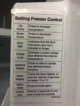 Frigidaire FKFH21F7HWD 20.6 Cu. Ft. Commercial Freezer -20C Used
