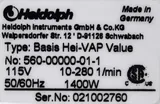 Heidolph Basis Hei-VAP Rotary Evaporator System with Heizbad and Rotavac Valve