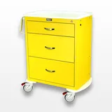 Harloff MDS3030K03 Medical Cart with Key Lock and Antimicrobial Top