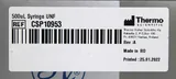 Hamilton SYR 500 uL, 1750 Blue Kone Syringe P/N: 208828 New Unused