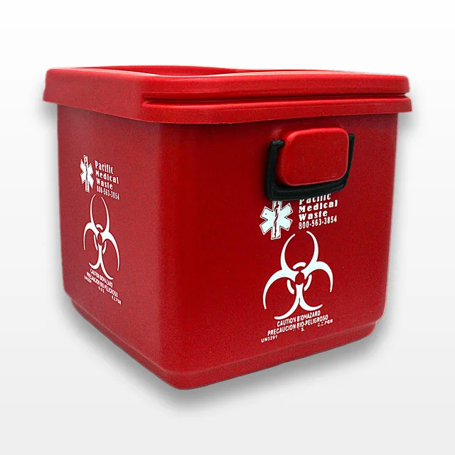 N/A UN3291 Waste Containers with VWR Sharps Containers - Excellent Condition