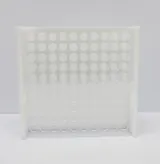 N/A Clear Acrylic 100 Place Test Tube Rack Refrigerator-Freezer Storage