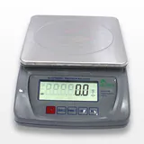 N/A HRB: 3000g. d: 0.1g Electronic Precision Balance w/ Stainless Steel Platter