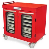 Harloff MSPM42-00GK Medical Storage Cart with Trays and Wheels