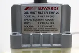 Edwards E2M30 Vacuum Pump Lab Dual Stage Rotary Vane 11.4 CFM 120V/220V