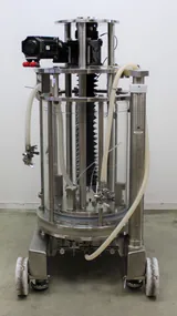 GE AxiChrom 450/300 Chromatography Column 48L Plastic/Stainless Frame