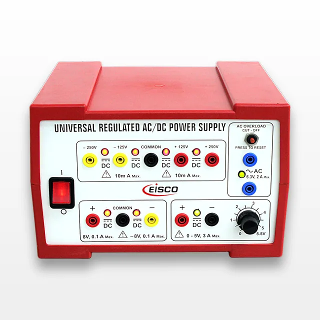 Eisco ESR-UV 1339 Universal Regulated AC/DC Power Supply 120/220V 50/60Hz