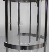 Sartorius Chromatography Column 2L Capacity with Base Plate Very Good Condition