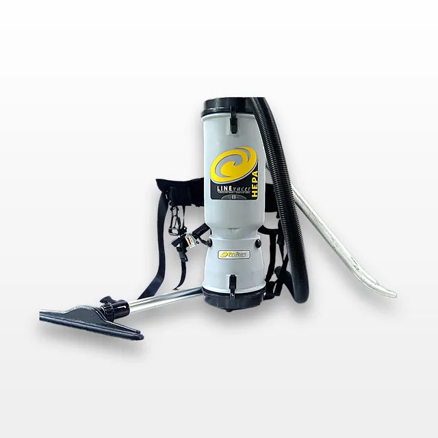 ProTeam LV-100 HEPA Backpack Vacuum with 10qt Dust Capacity, Quiet 64 dB