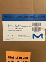 Millipore Vantage S2 Column VS 180 x 500 - Chromatography System