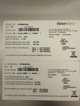 Fisherbrand GTFBG49FSSA Double Door Freezer Cold Storage Equipment, Good Condition
